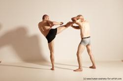 Kickbox reference poses